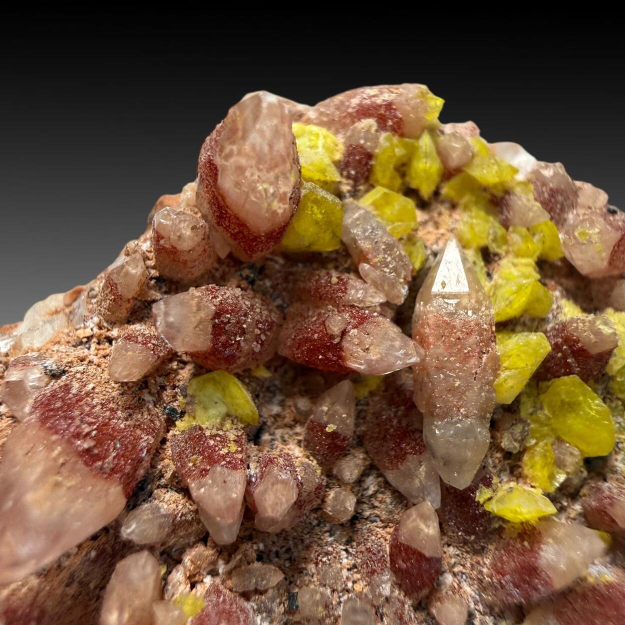 Ettringite On Calcite