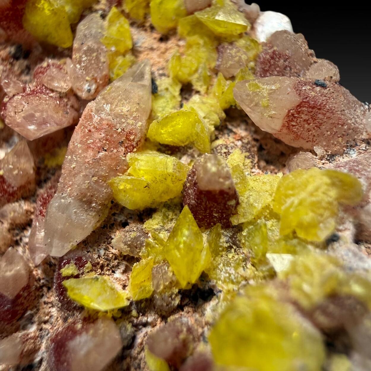 Ettringite On Calcite