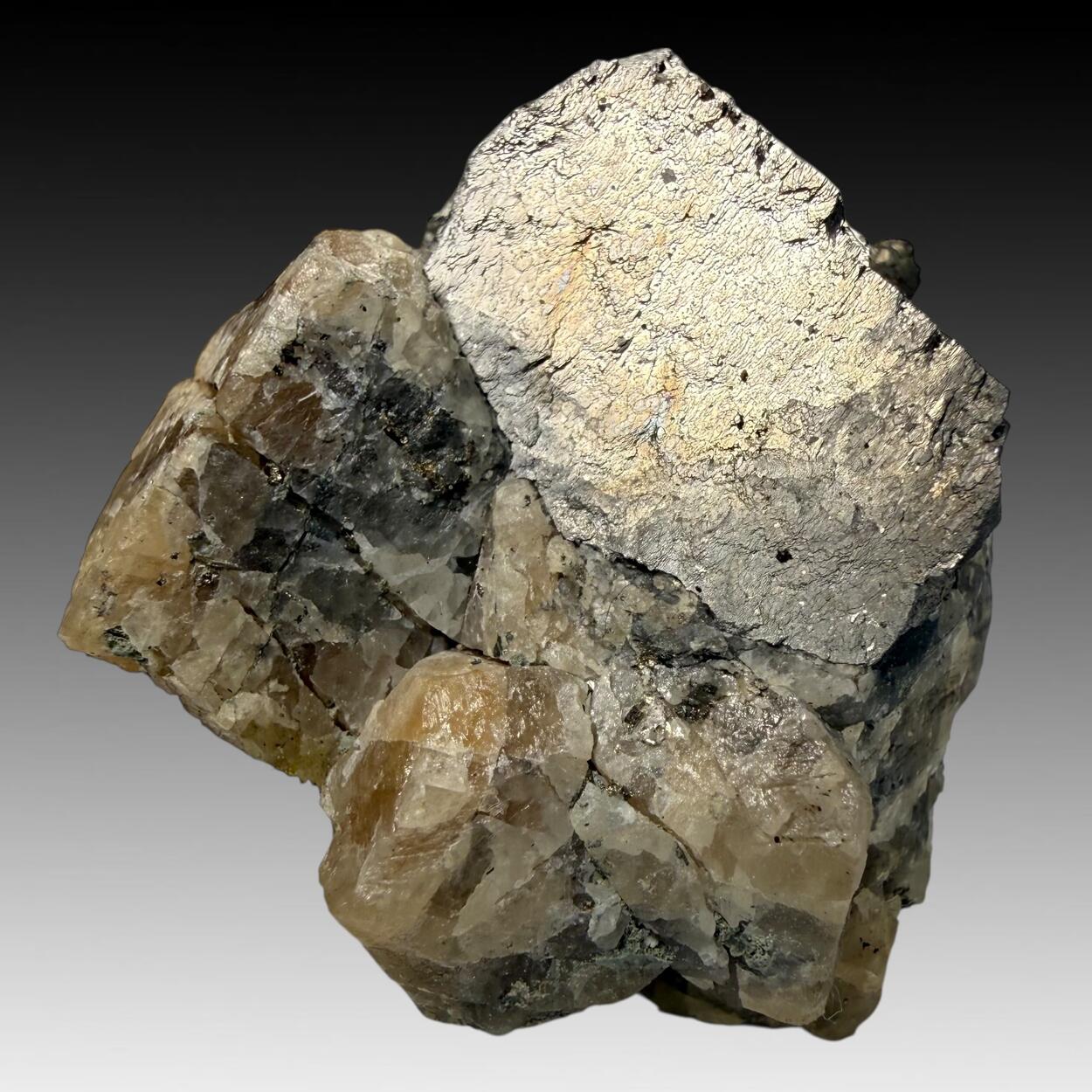 Arsenopyrite On Scheelite