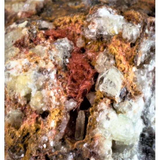 Cuprite Var Chalcotrichite