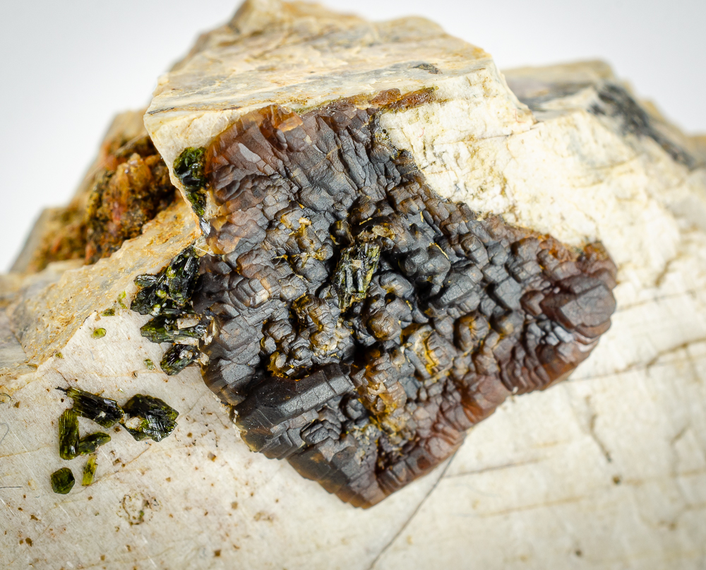 Andradite Epidote On Orthoclase