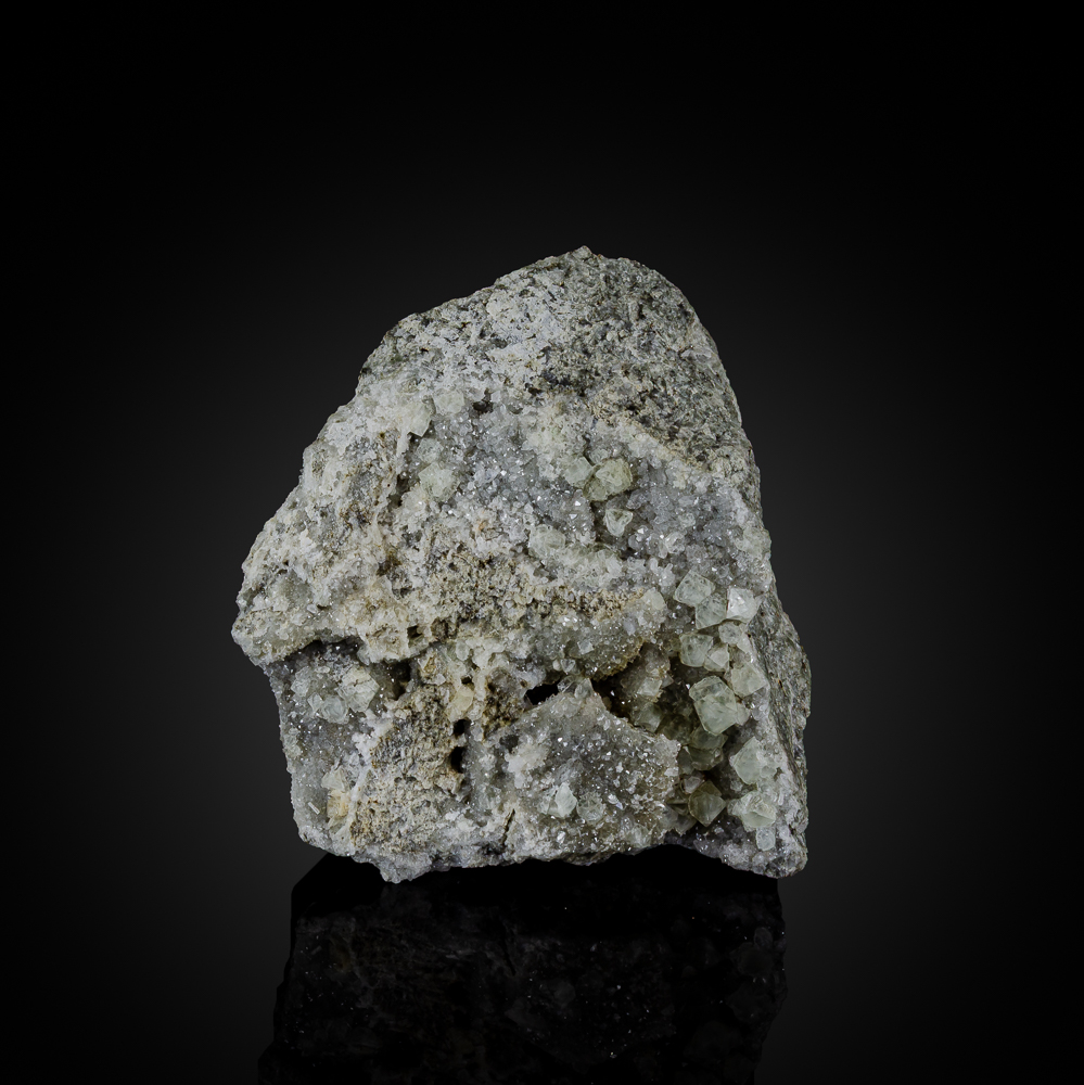 Fluorite With Epistilbite