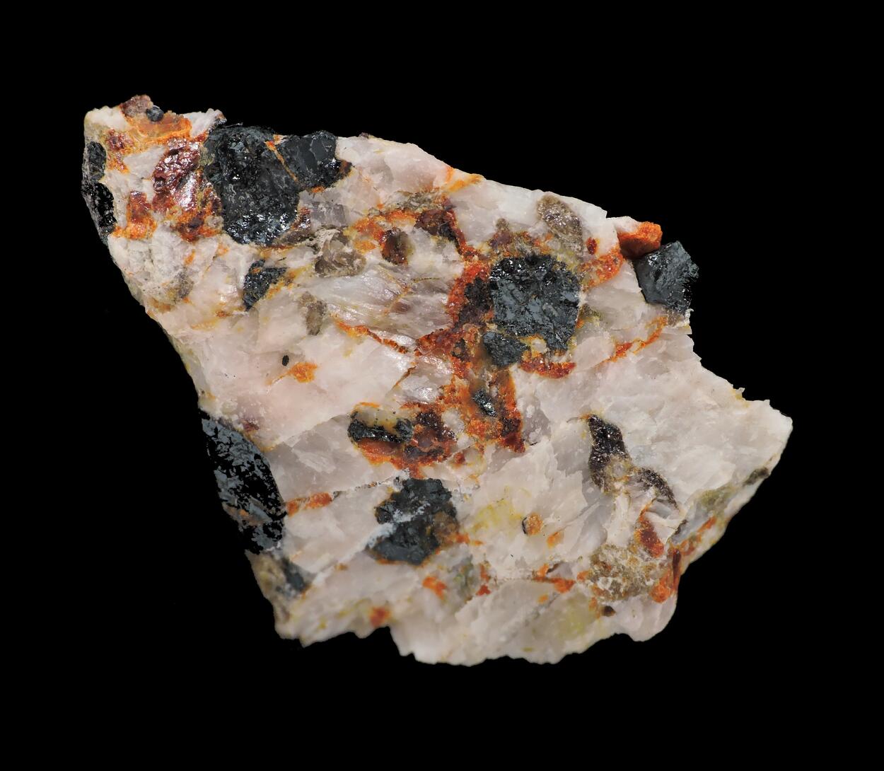 Zincite In Calcite