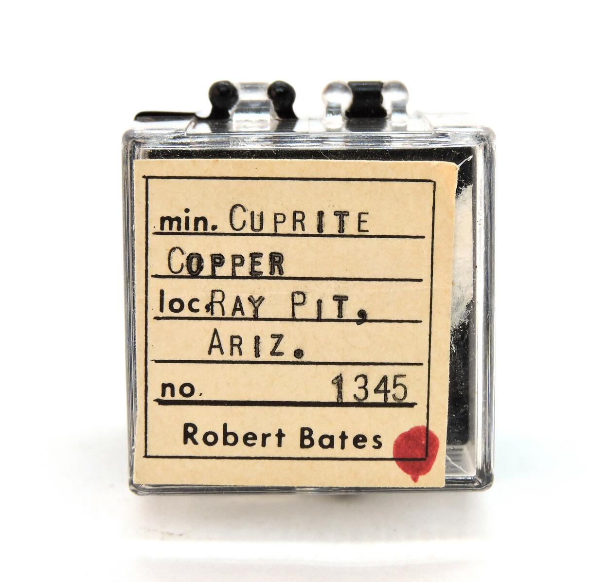 Cuprite On Copper