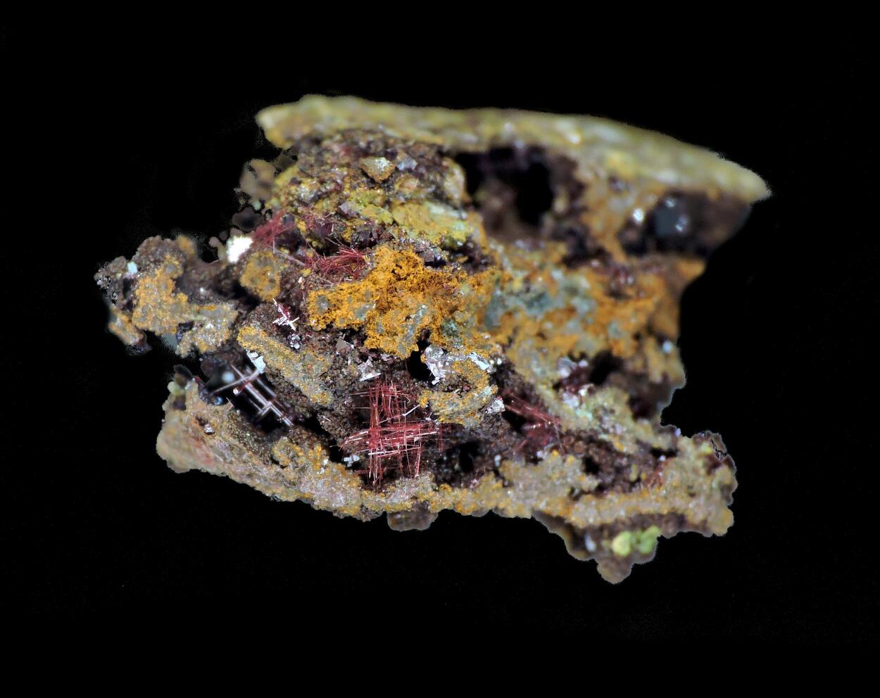 Cuprite Var Chalcotrichite