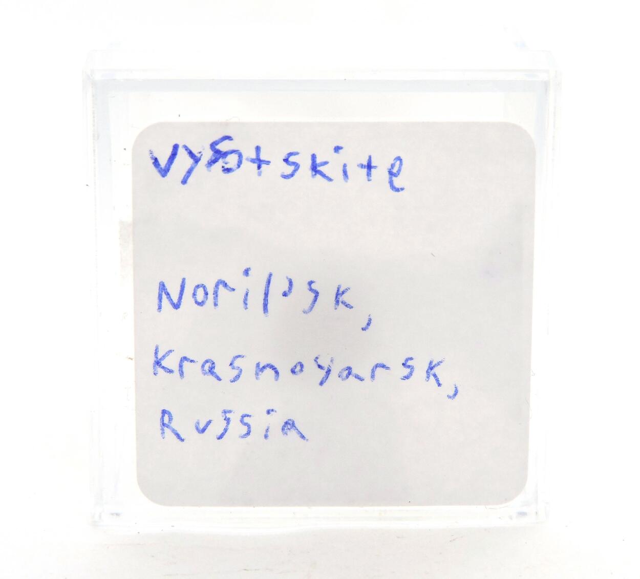 Vysotskite