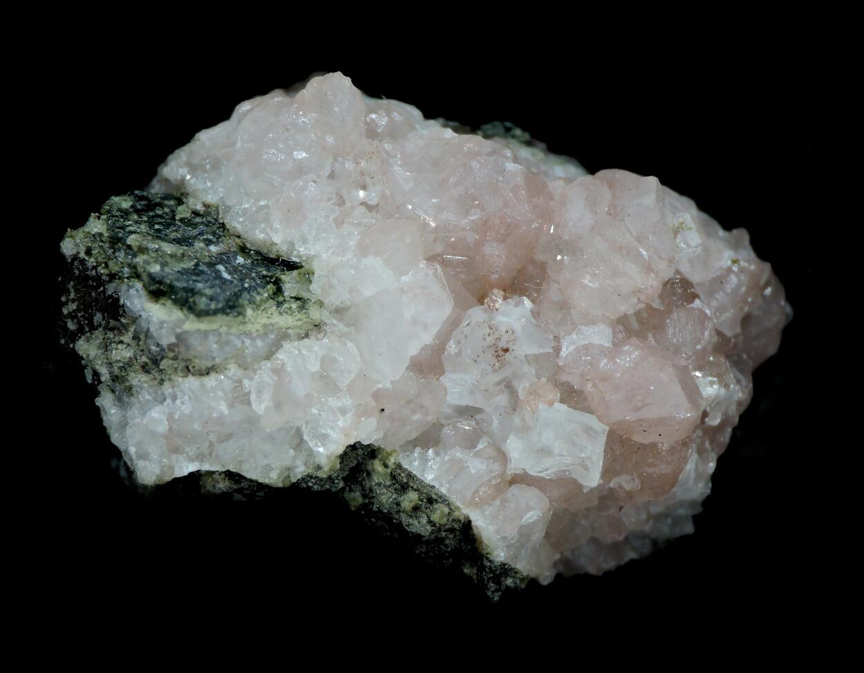 Datolite With Copper Inclusions