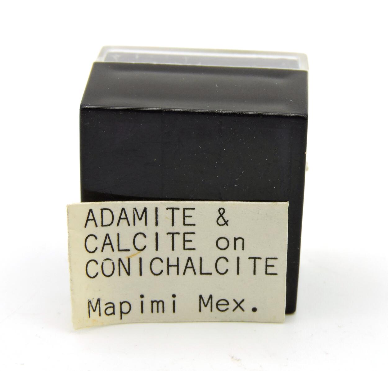 Adamite & Calcite On Conichalcite