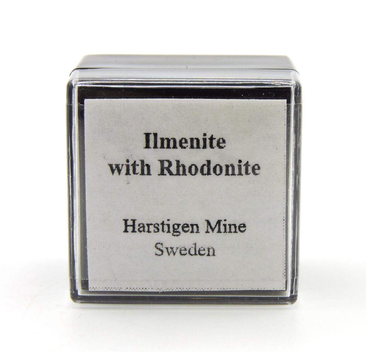 Rhodonite On Ilmenite