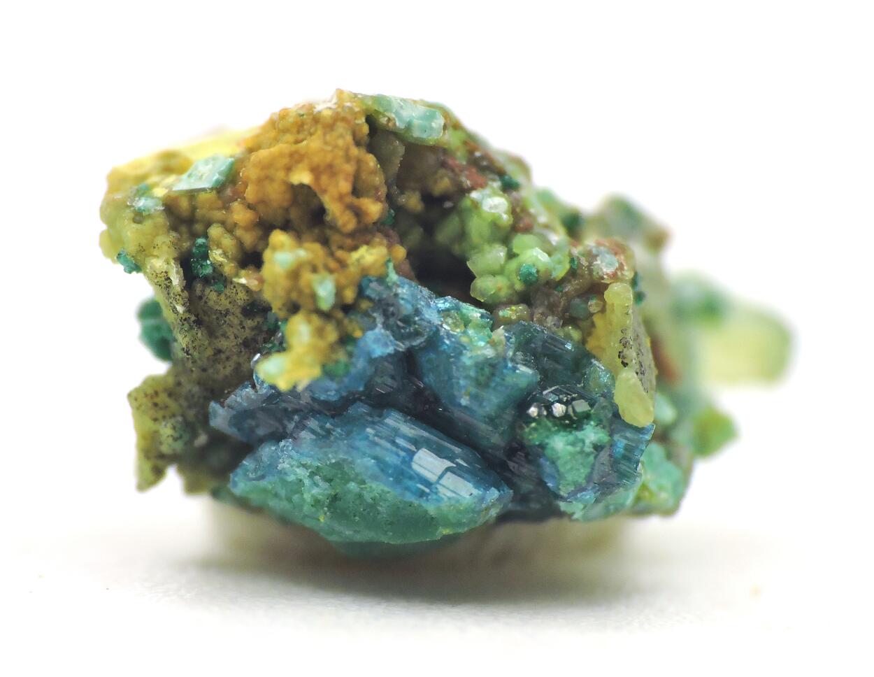 Celadonite With Leadhillite