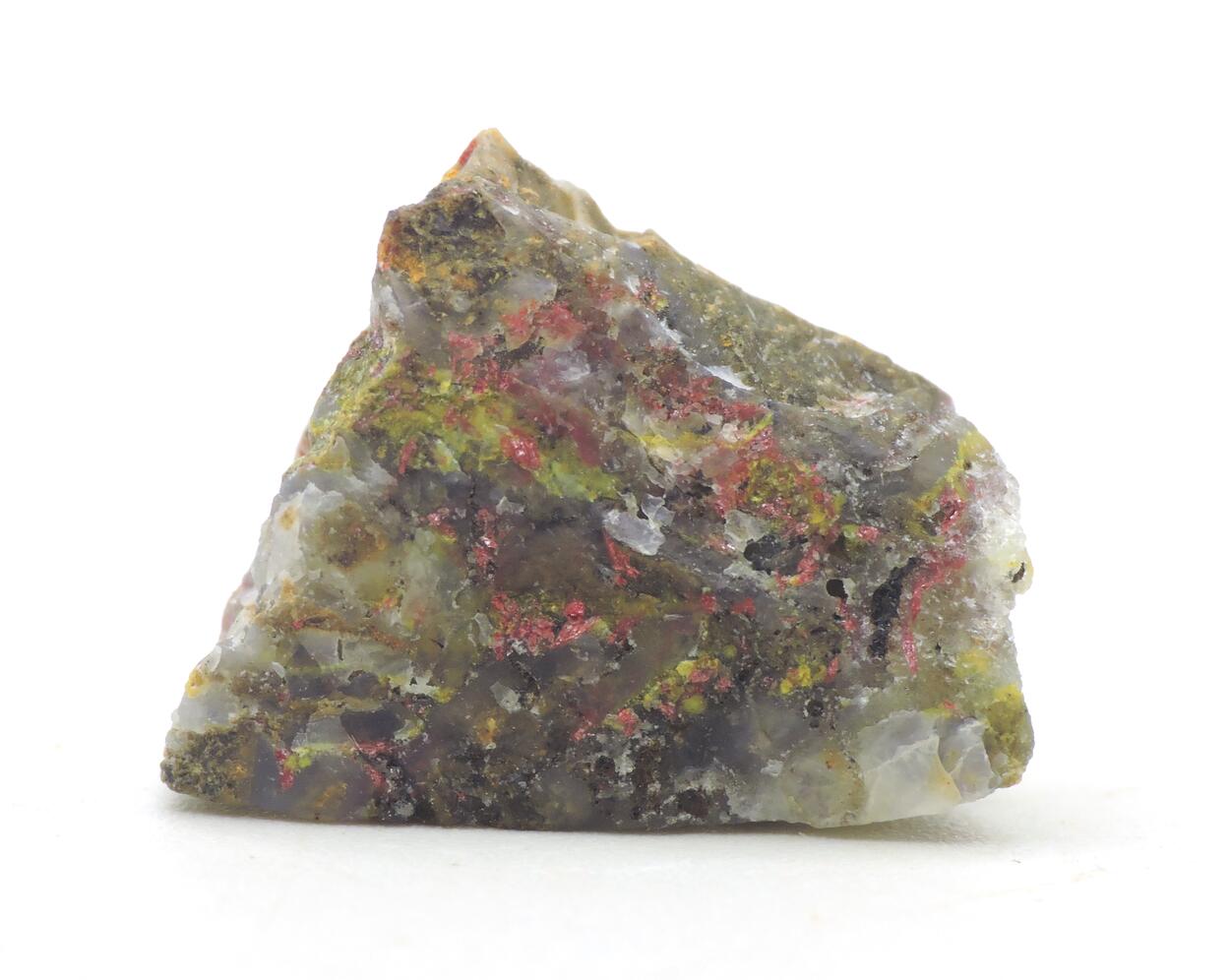 Idrialite With Cinnabar