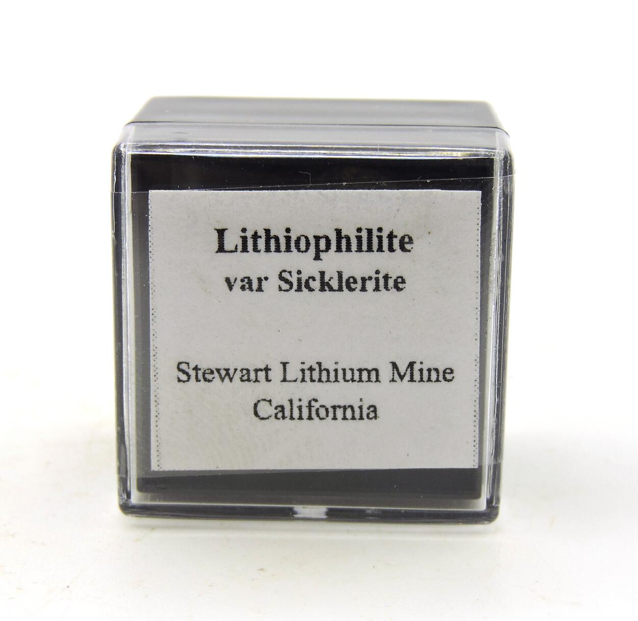 Lithiophilite Var Sicklerite