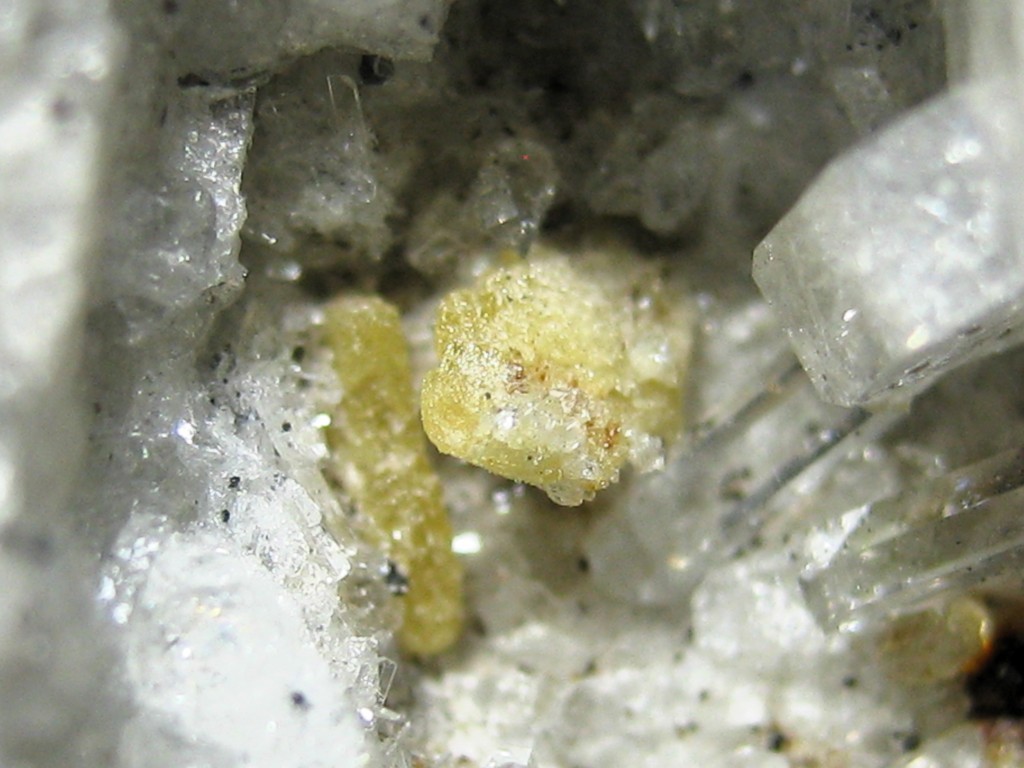 Sanidine Sodalite Guarinite Fluorite & Pyrochlore