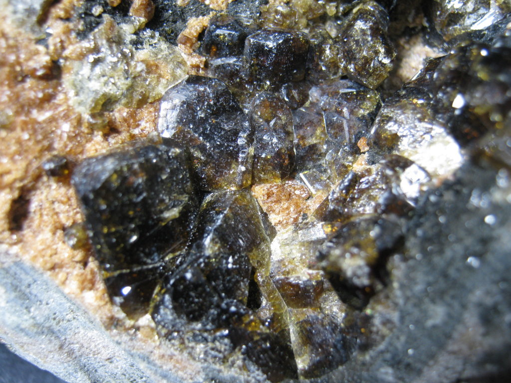 Vesuvianite Sodalite & Garnet