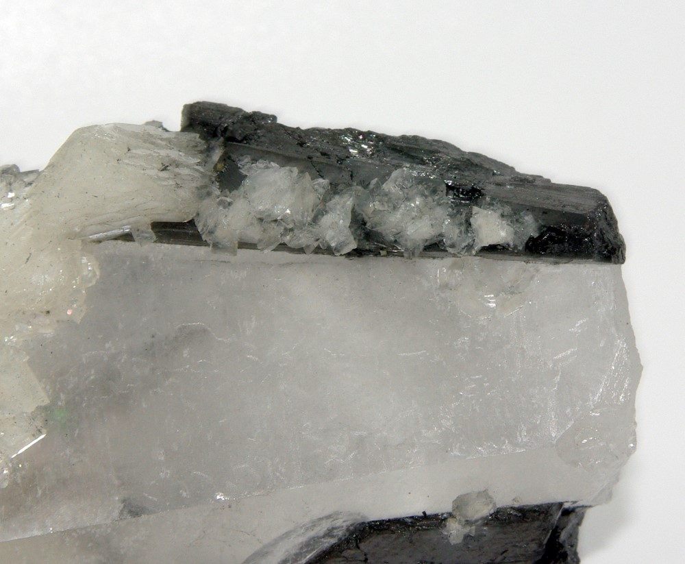 Quartz Ferberite & Calcite