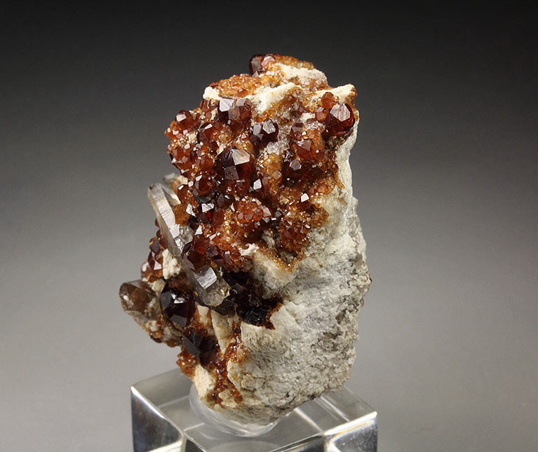 Spessartine & Smoky Quartz