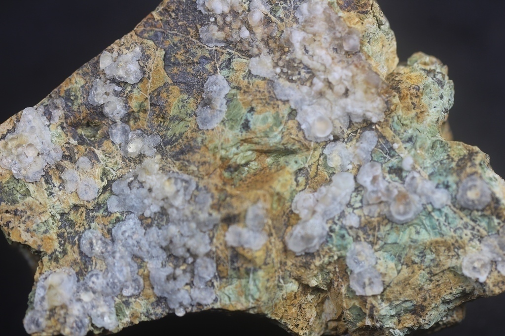 Melanophlogite & Volkonskoite