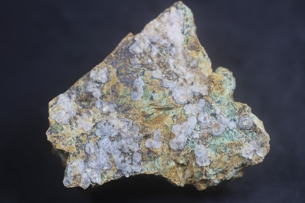 Melanophlogite & Volkonskoite