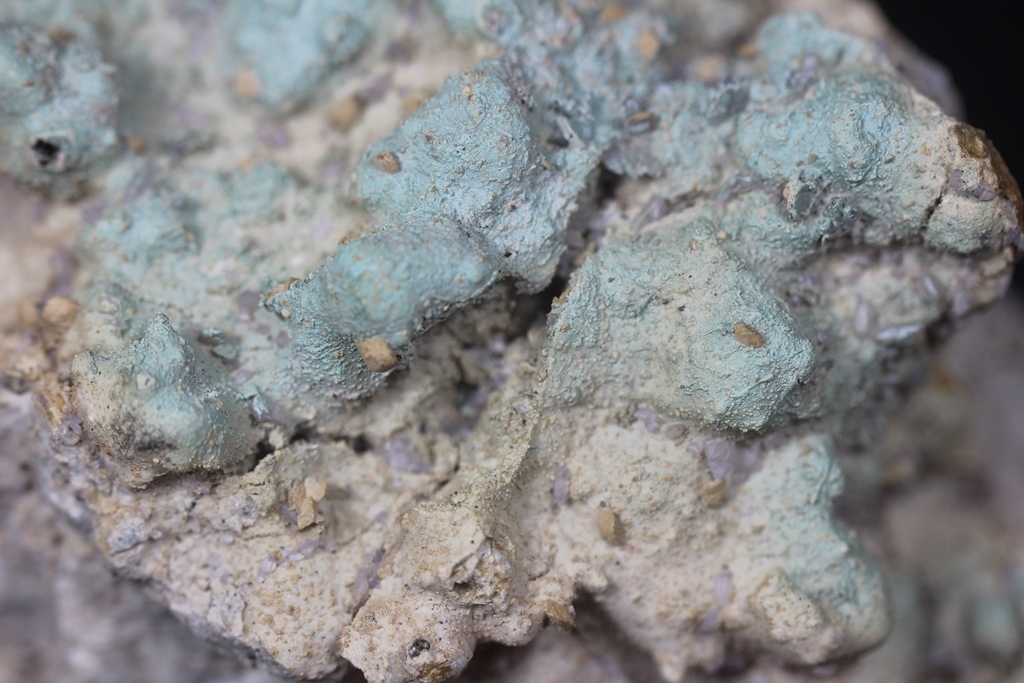 Quartz Psm Tridymite & Celadonite