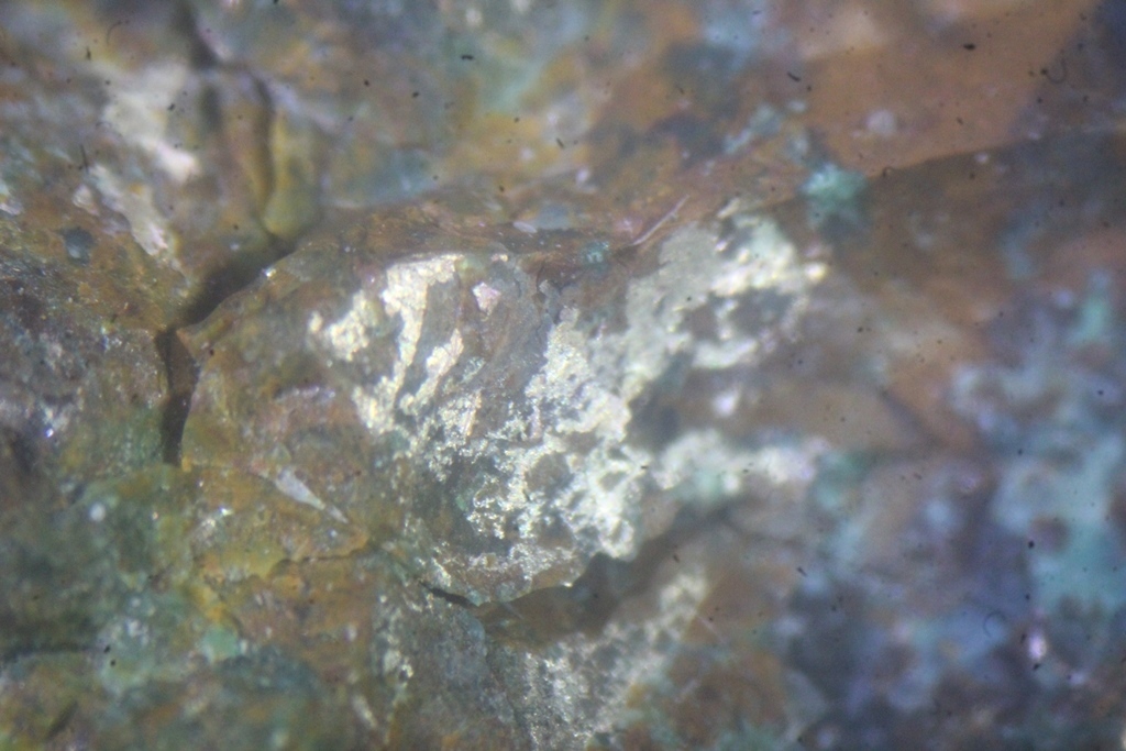 Silver Cuprite & Malachite