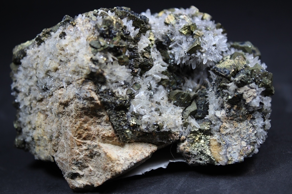 Chalcopyrite & Quartz
