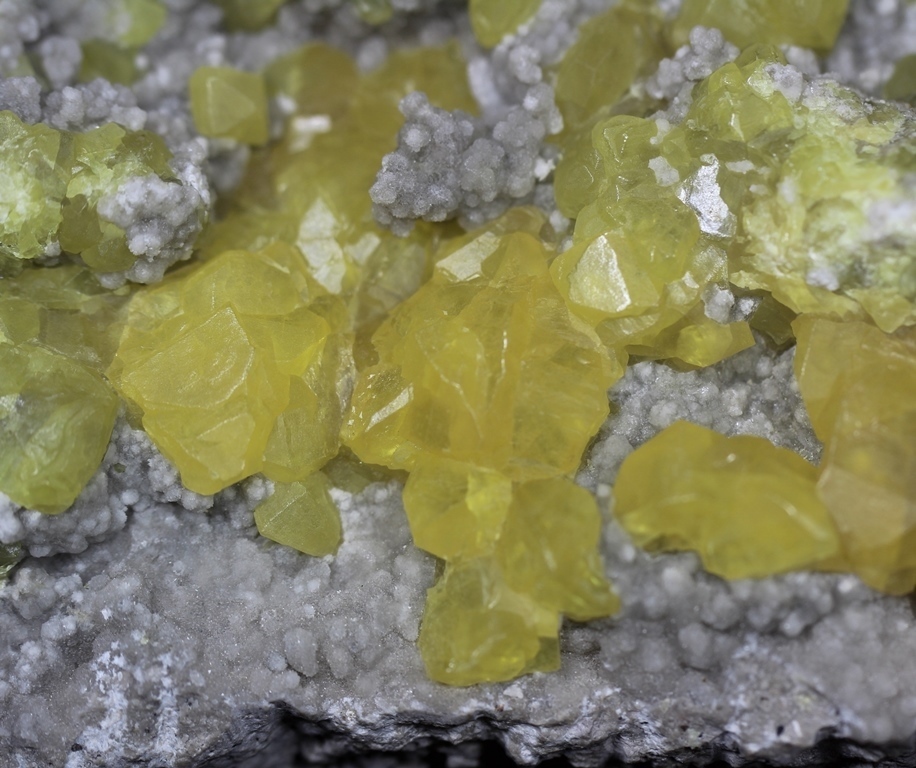 Sulphur & Calcite