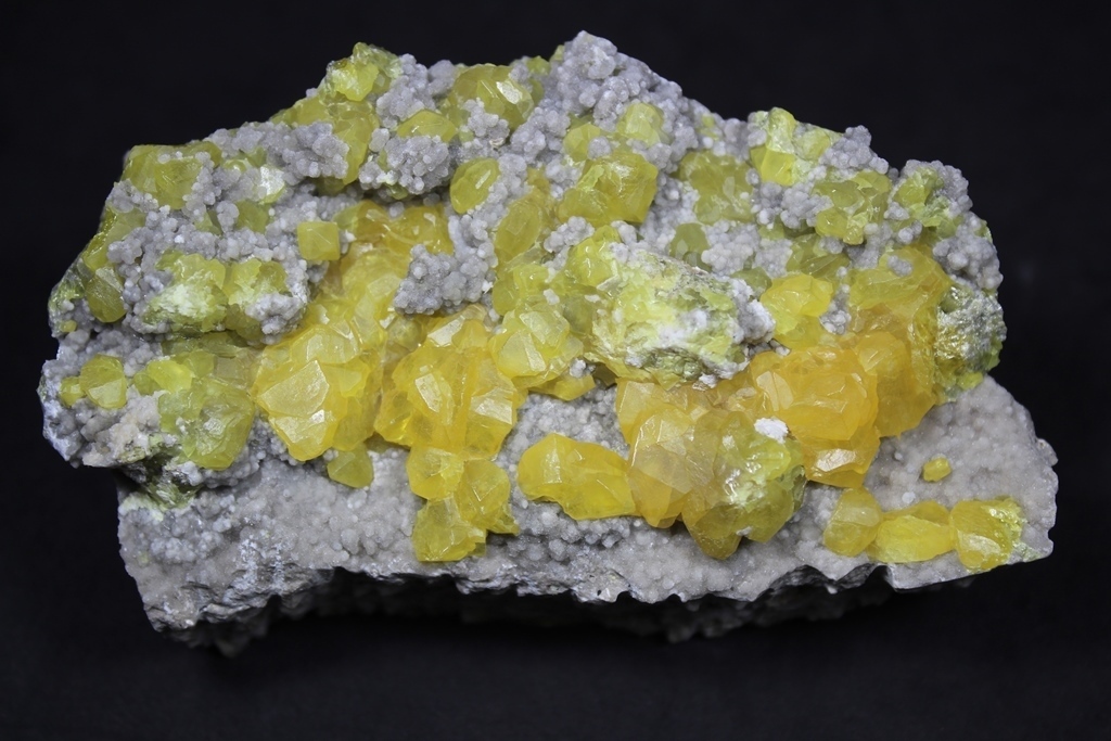 Sulphur & Calcite
