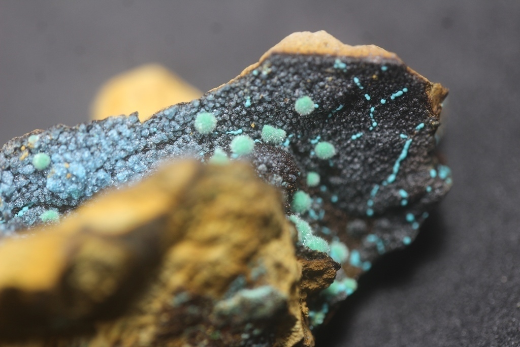 Marioantofilliite Malachite & Allophane