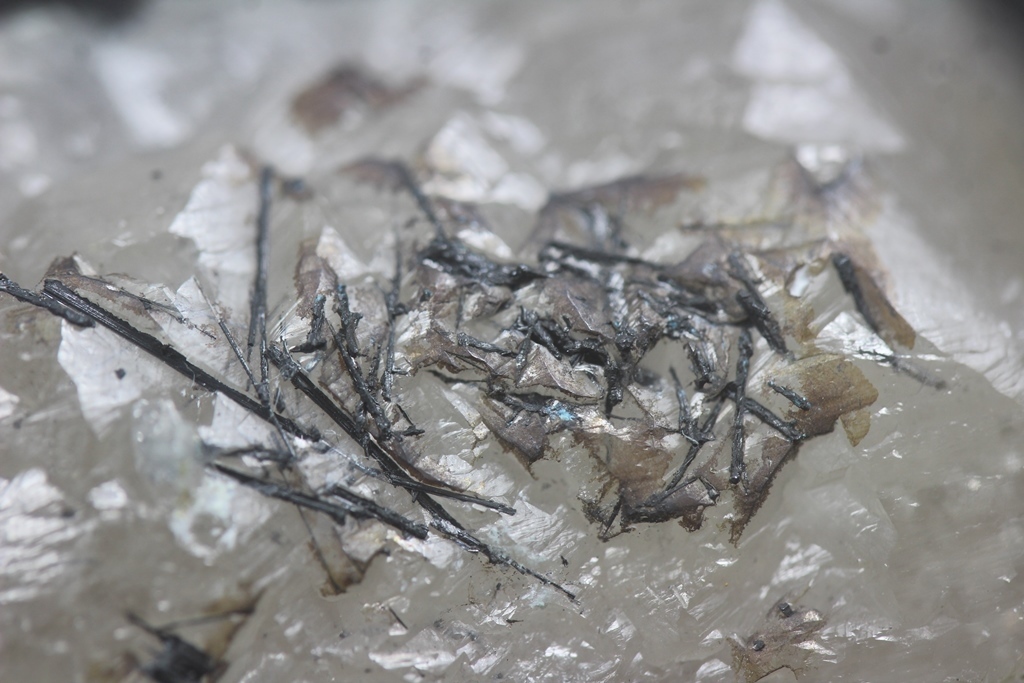 Betekhtinite & Calcite