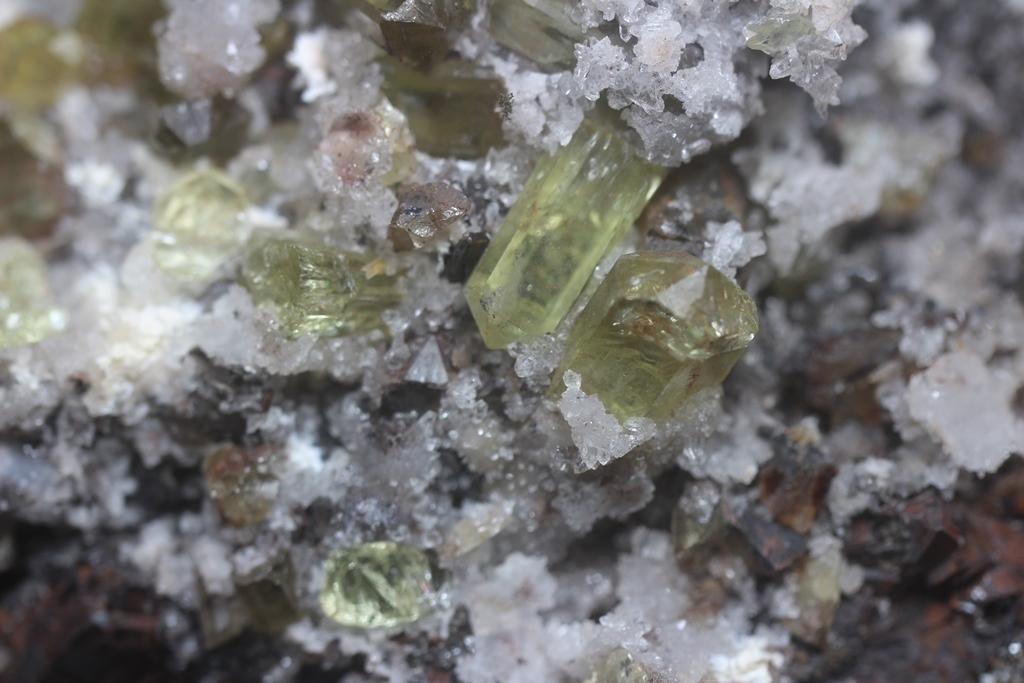 Apatite With Magnetite