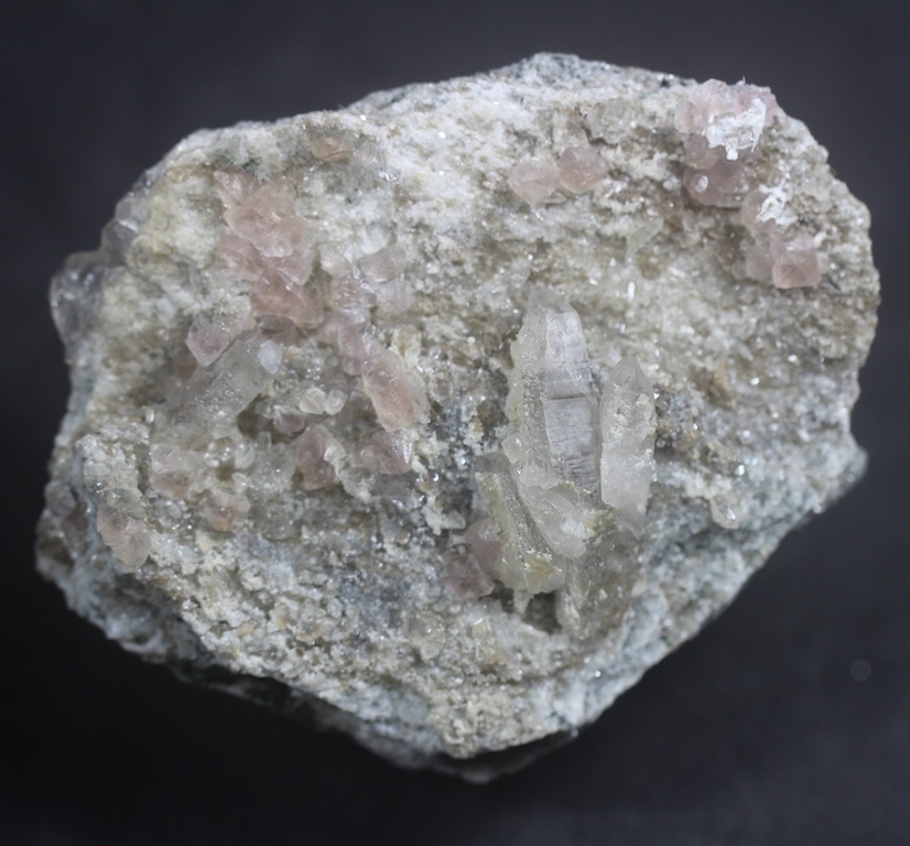 Fluorite With Quartz