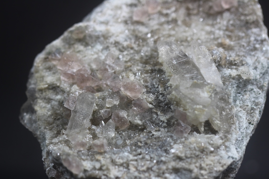 Fluorite With Quartz