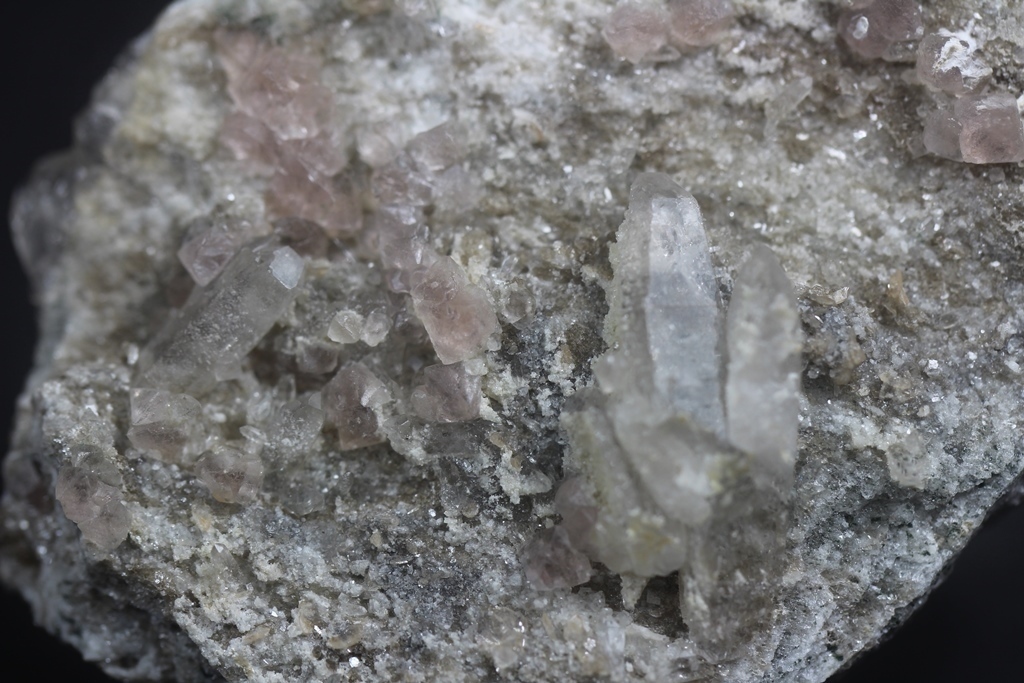 Fluorite With Quartz