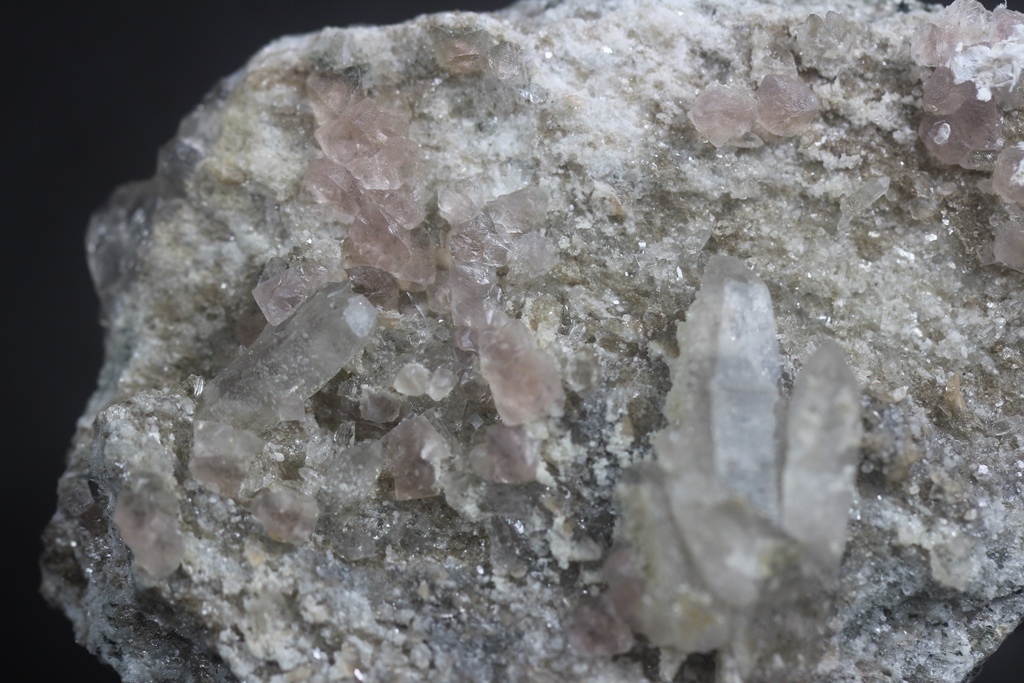 Fluorite With Quartz