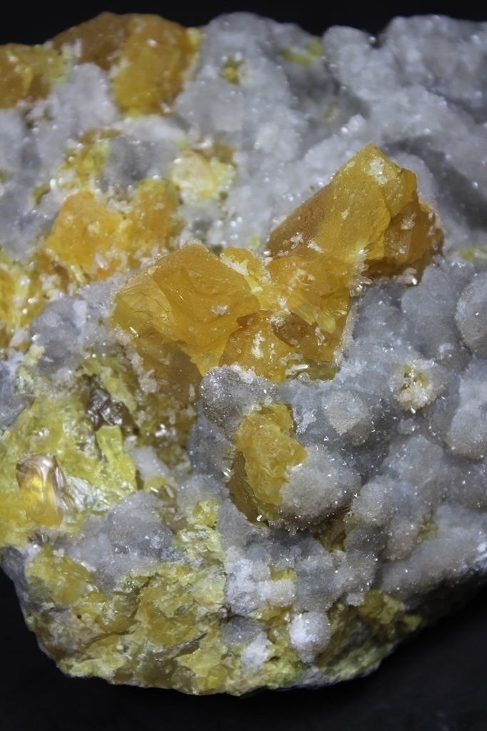 Celestine With Sulphur