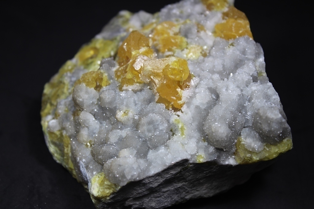Celestine With Sulphur