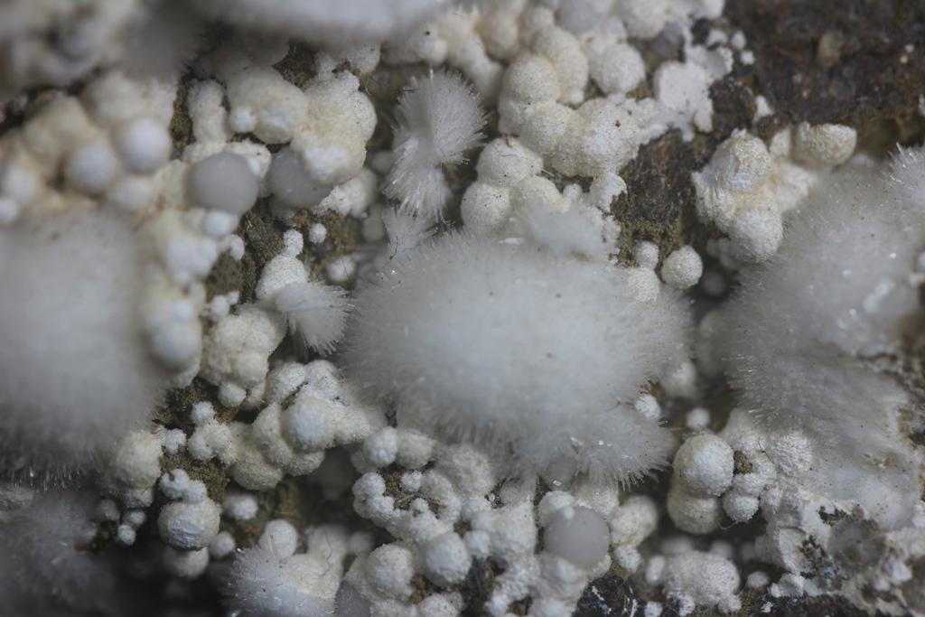 Natrolite With Tacharanite