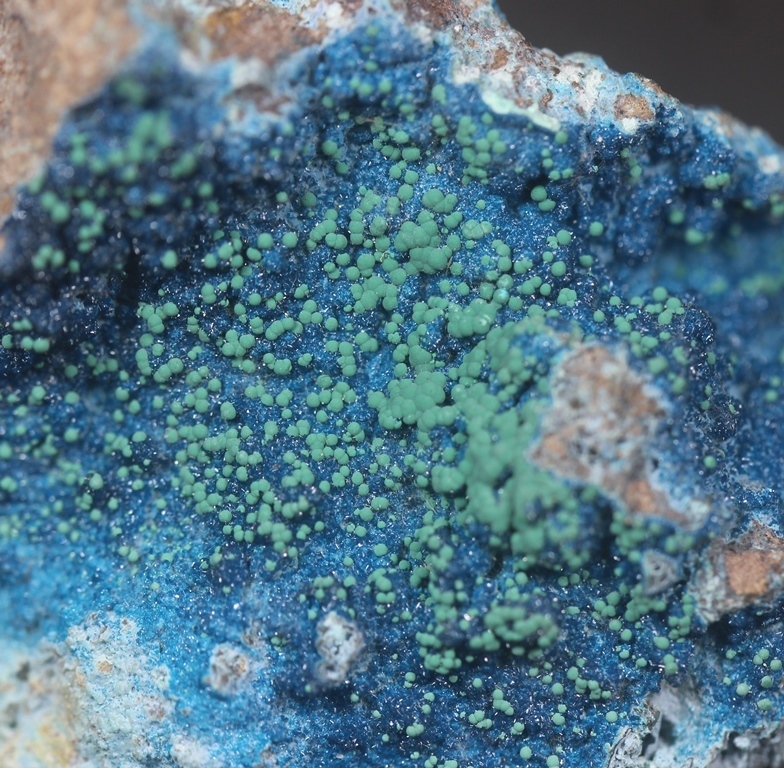 Cornetite With Malachite