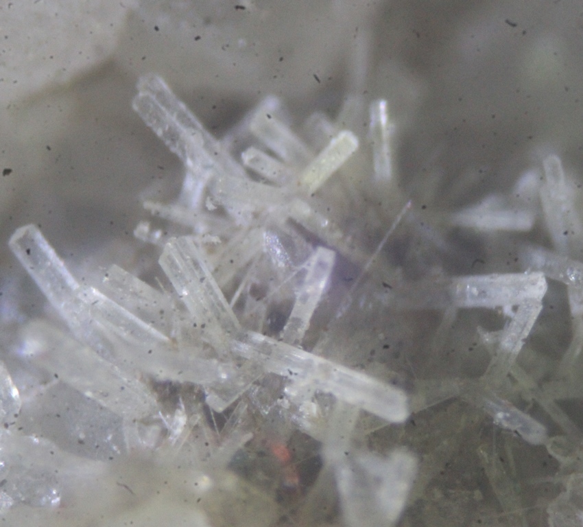 Natrolite & Calcite