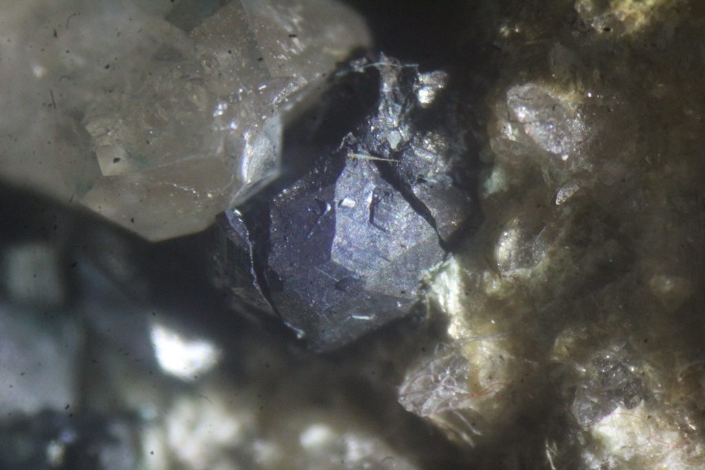 Chalcocite Ganophyllite & Quartz