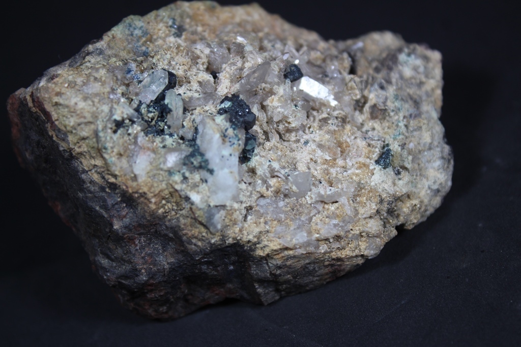 Chalcocite Ganophyllite & Quartz