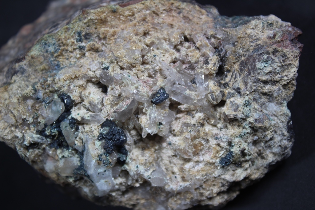 Chalcocite Ganophyllite & Quartz