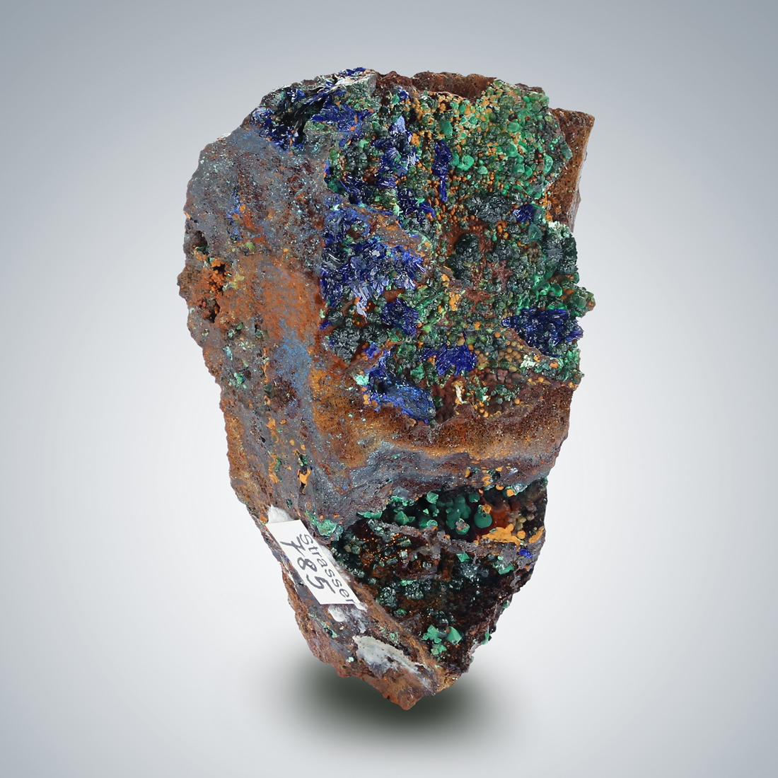 Agardite Austinite Azurite & Malachite Psm Cuprite