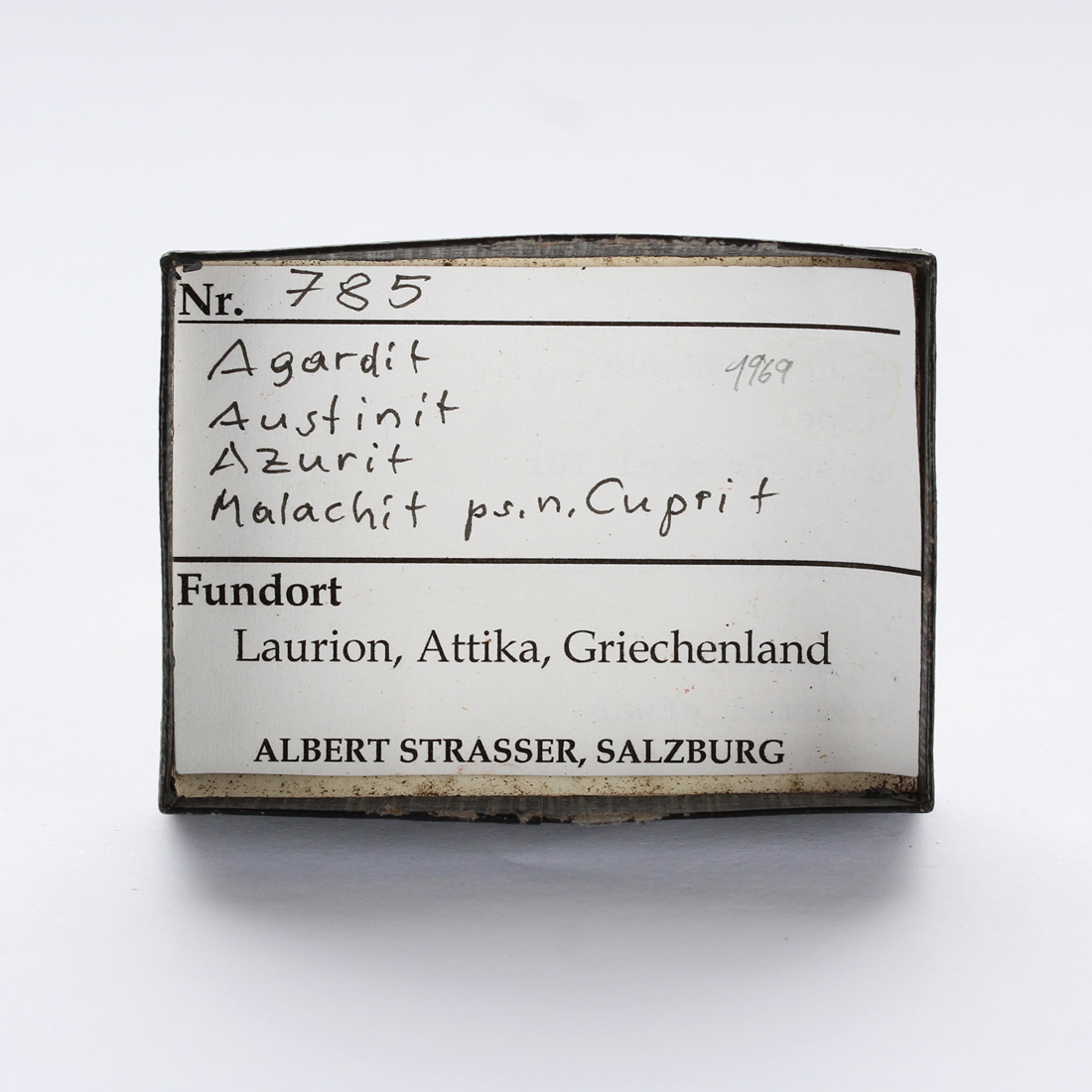 Agardite Austinite Azurite & Malachite Psm Cuprite