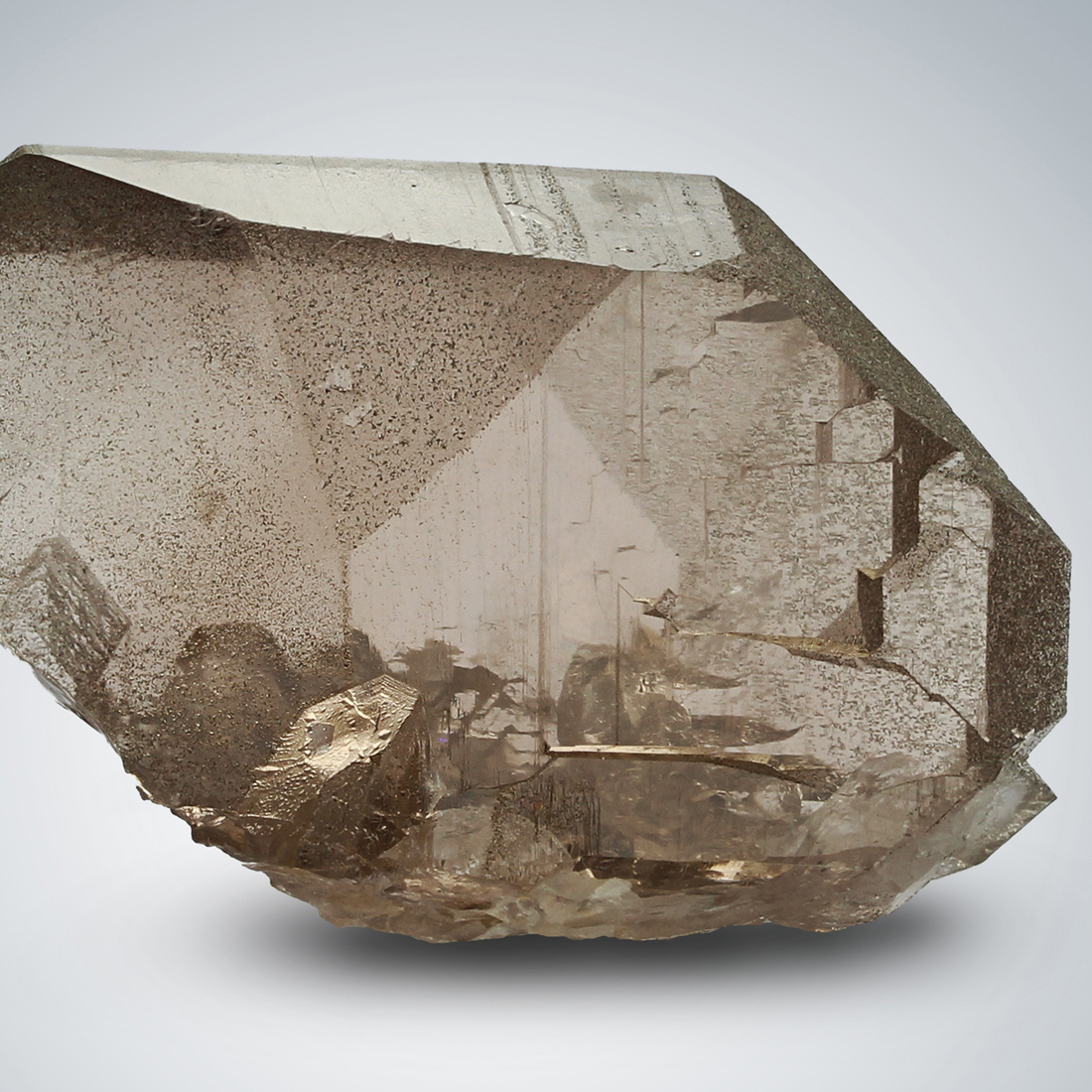 Smoky Quartz Var Gwindel