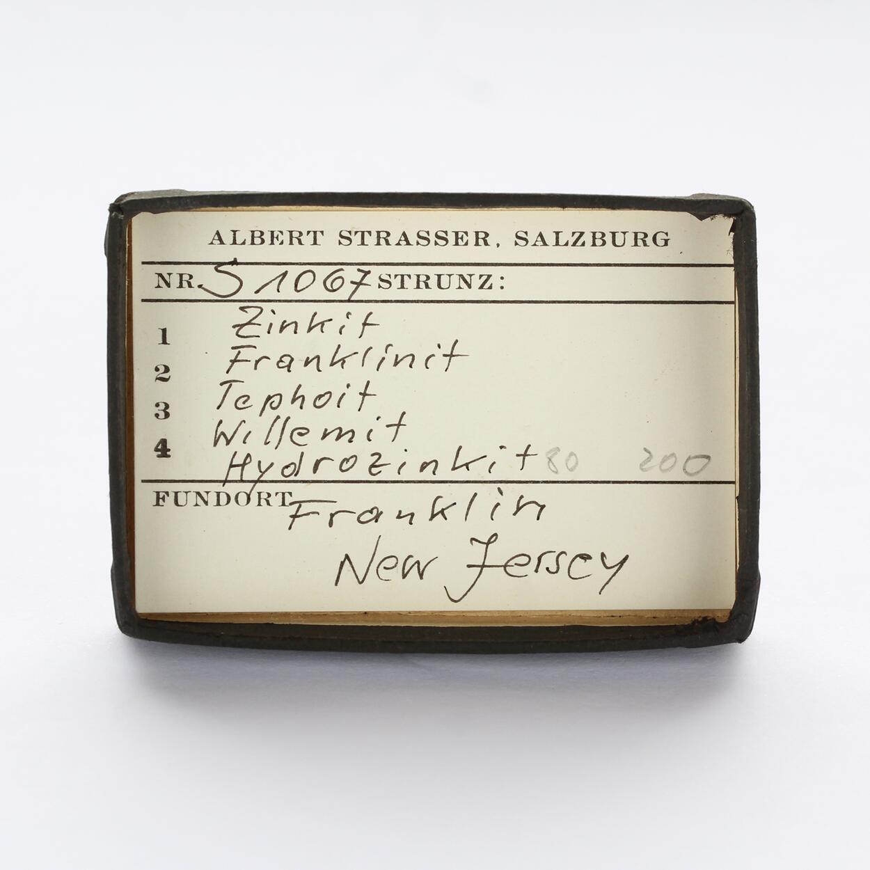 Zincite & Franklinite