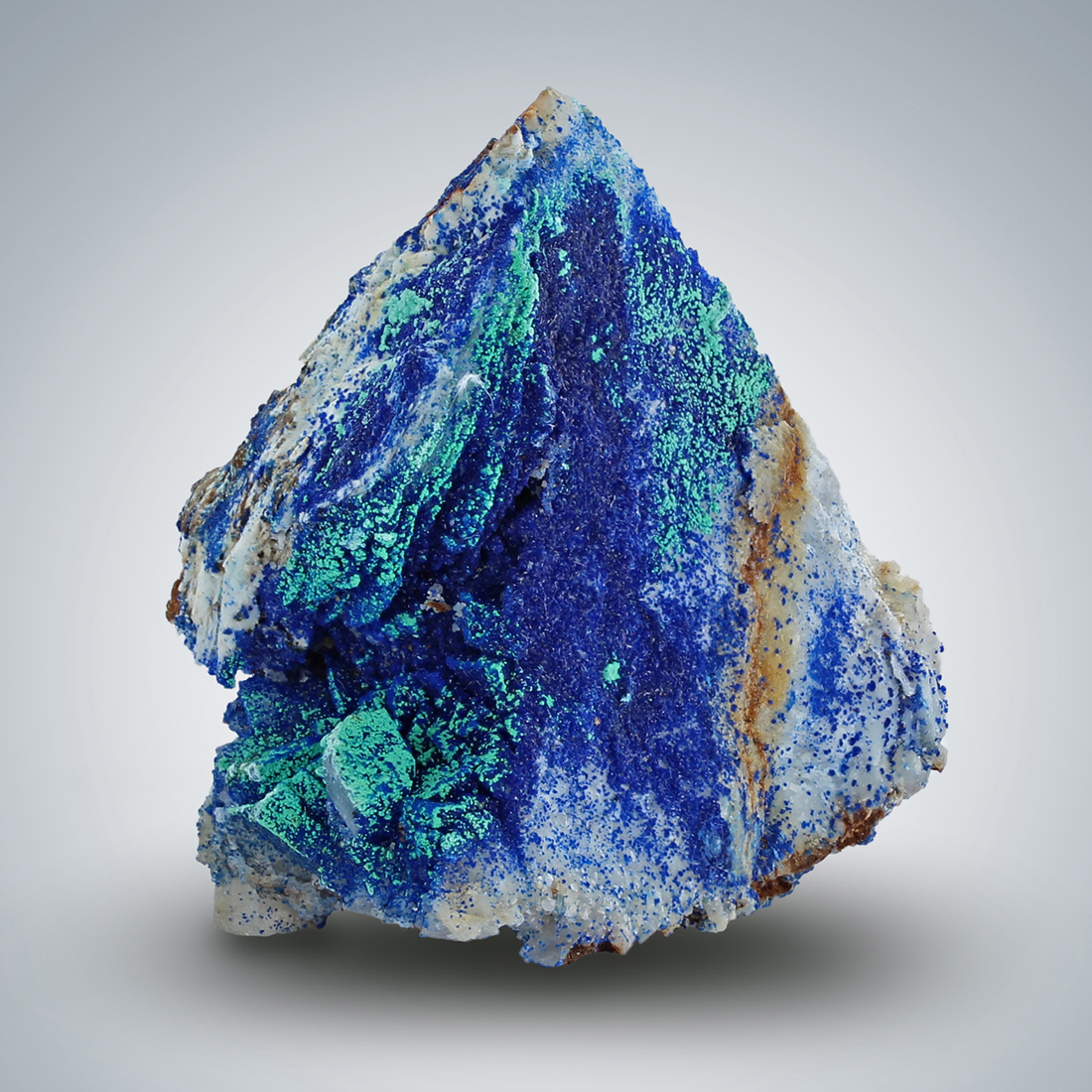 Azurite & Malachite & Dolomite