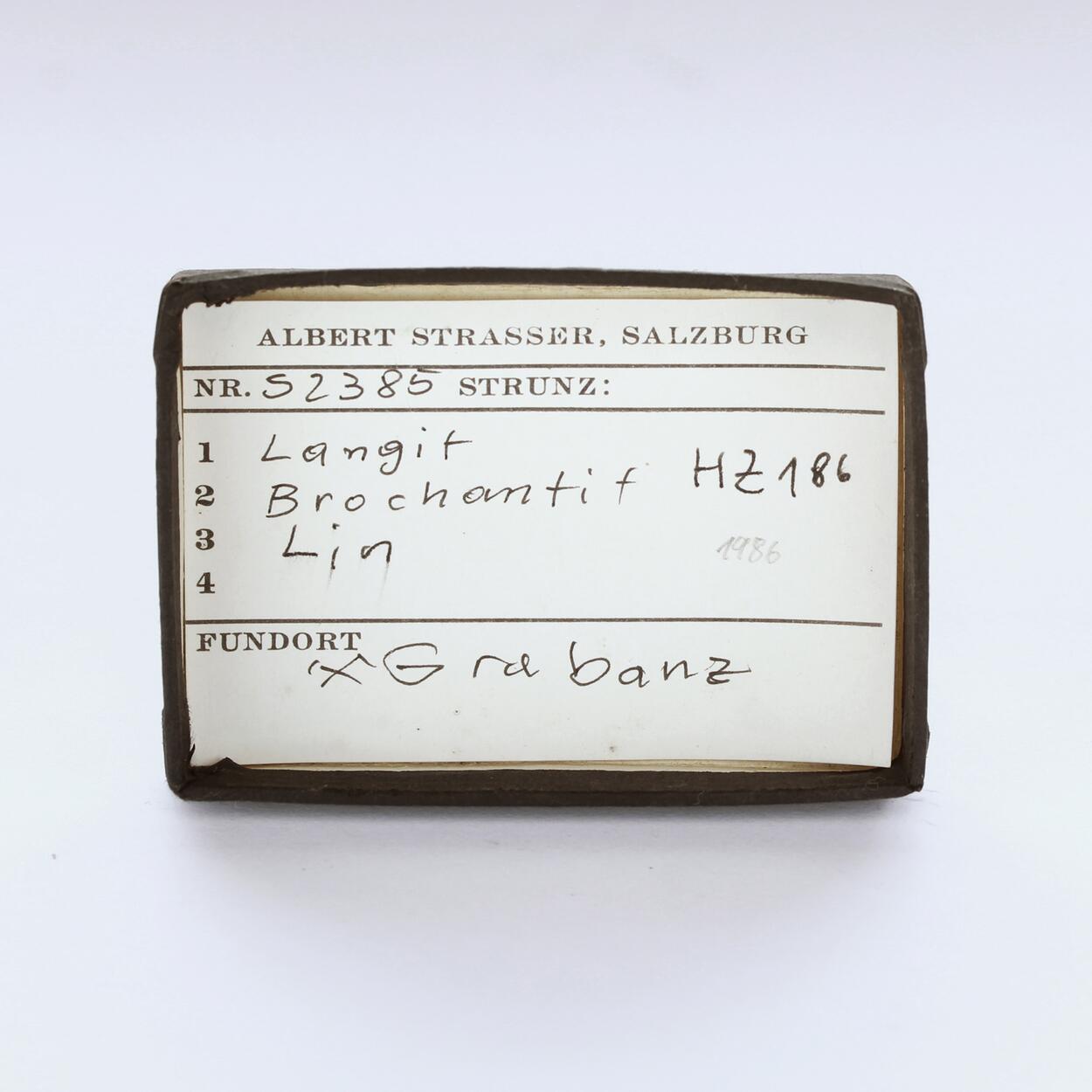 Langite & Brochantite