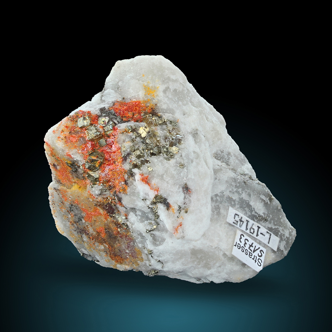 Trechmannite Realgar & Pyrite