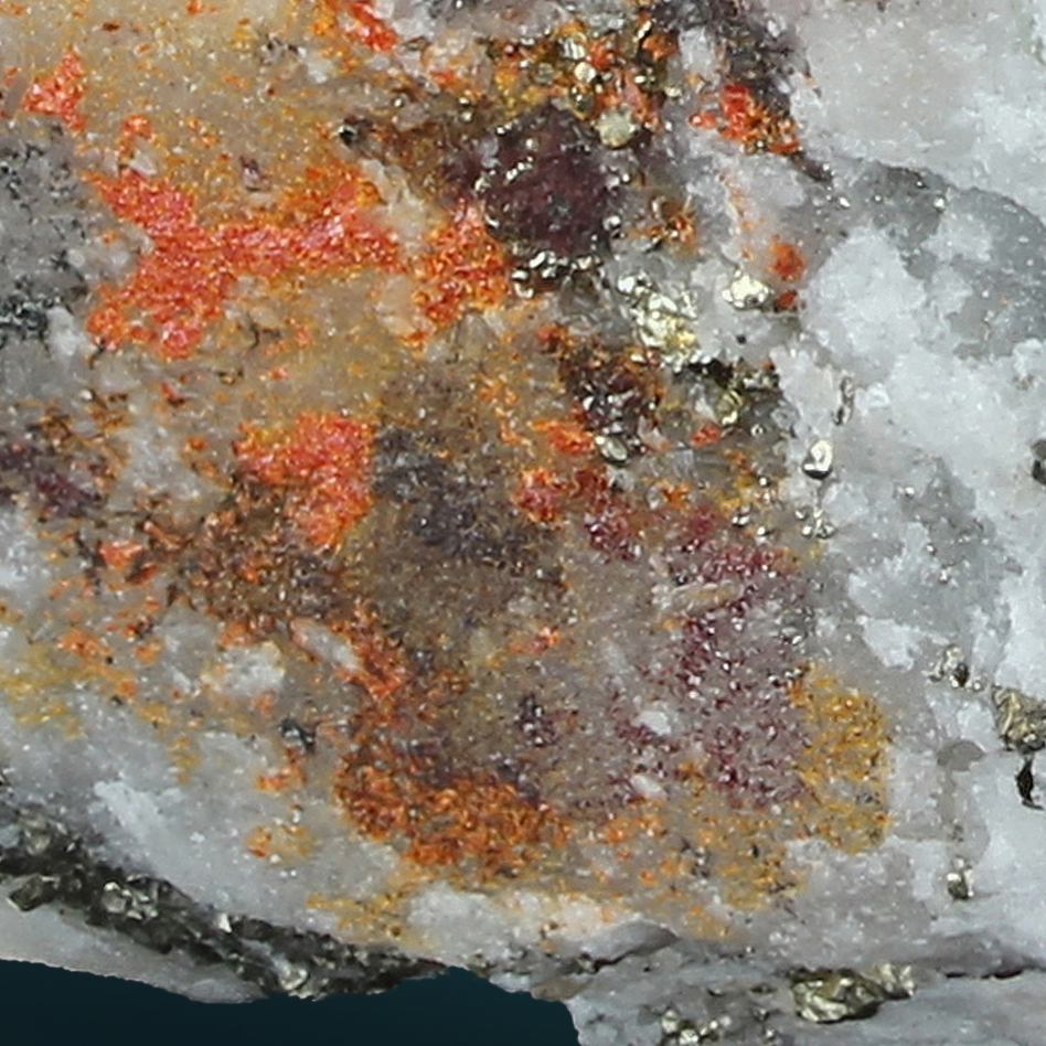 Trechmannite Realgar & Pyrite